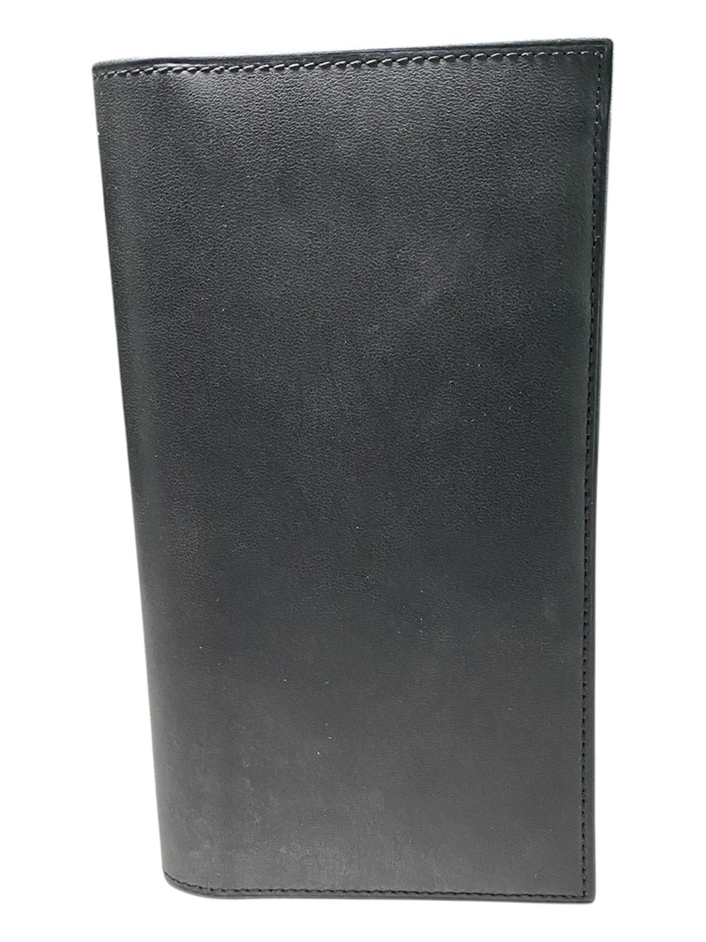 New Eddie Bauer Leather Suit Outerwear Jacket Wallet Black Tall New In Box